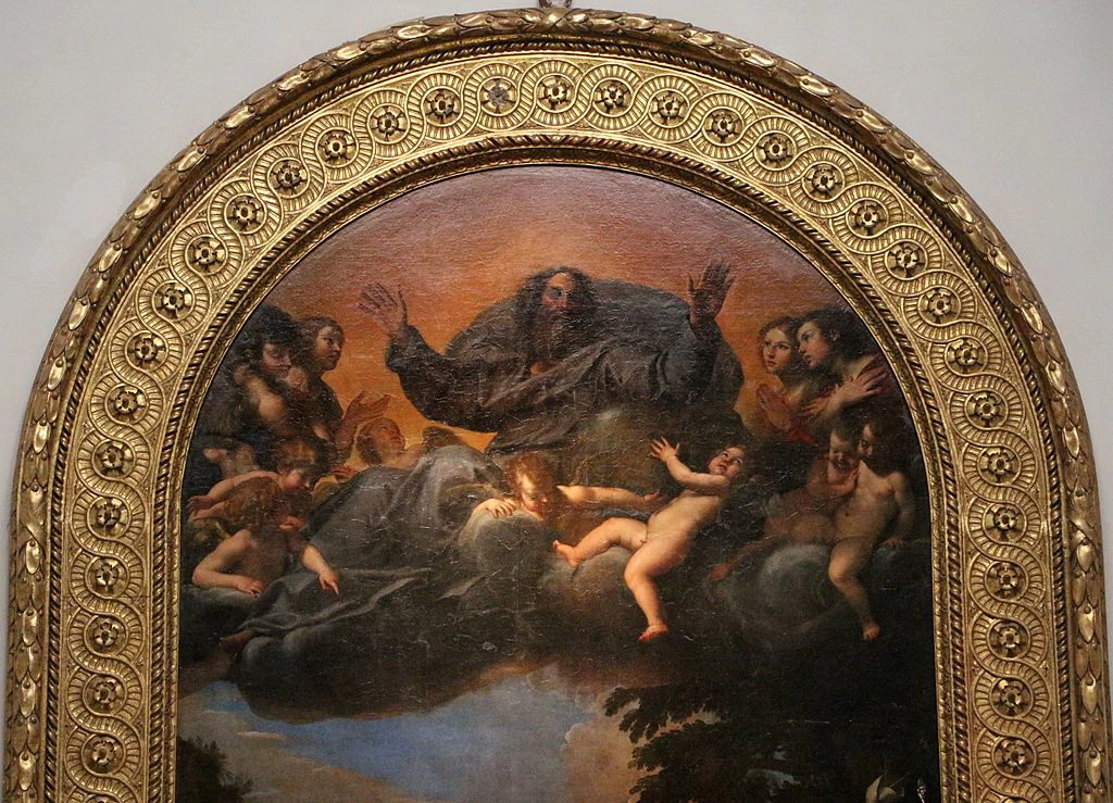 Il Battesimo di Cristo - dettaglio, chiesa di s. Giorgio